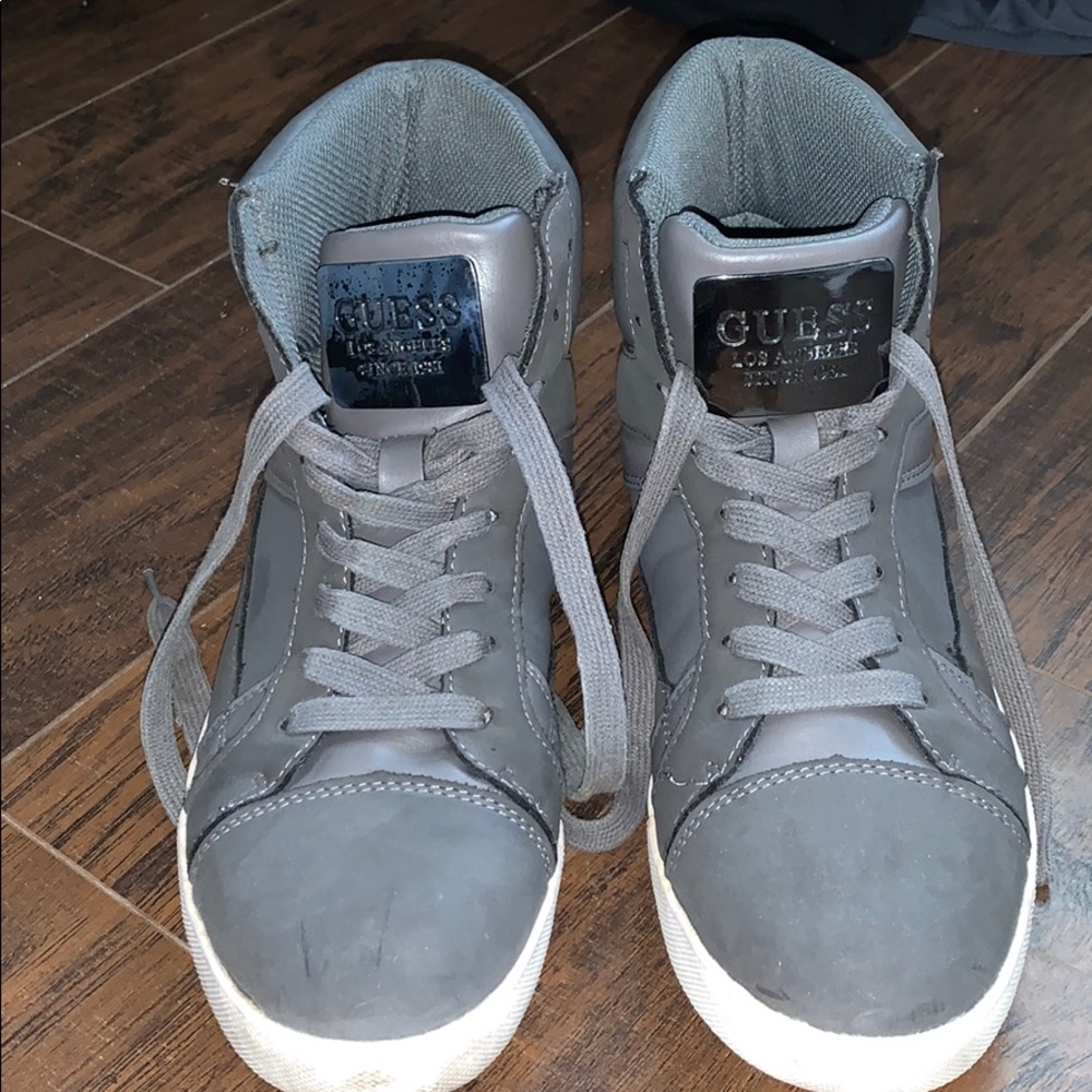 Guess Mens Hightop Sneakers